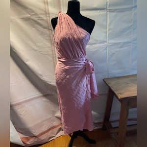 One Shoulder bottom wrap dress